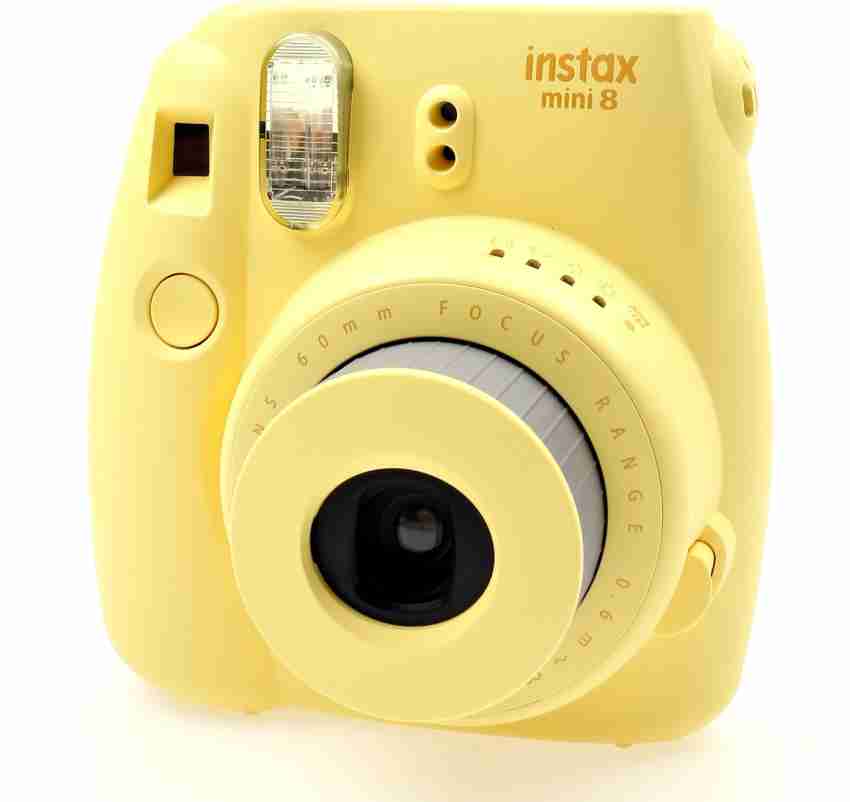 fujifilm instax mini 8 instant film camera yellow