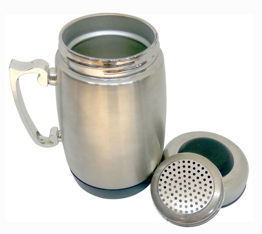 Tea thermos cheap with strainer