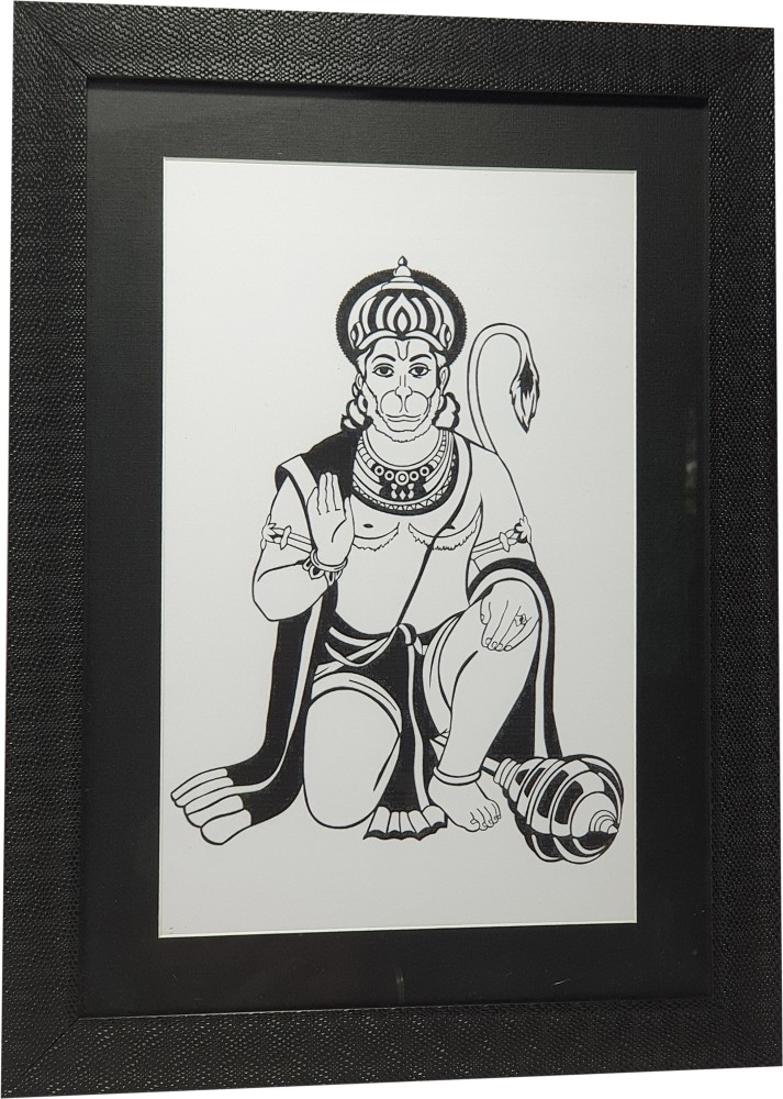 Hanuman Ji drawing - Home Decor & Garden - 1747529989