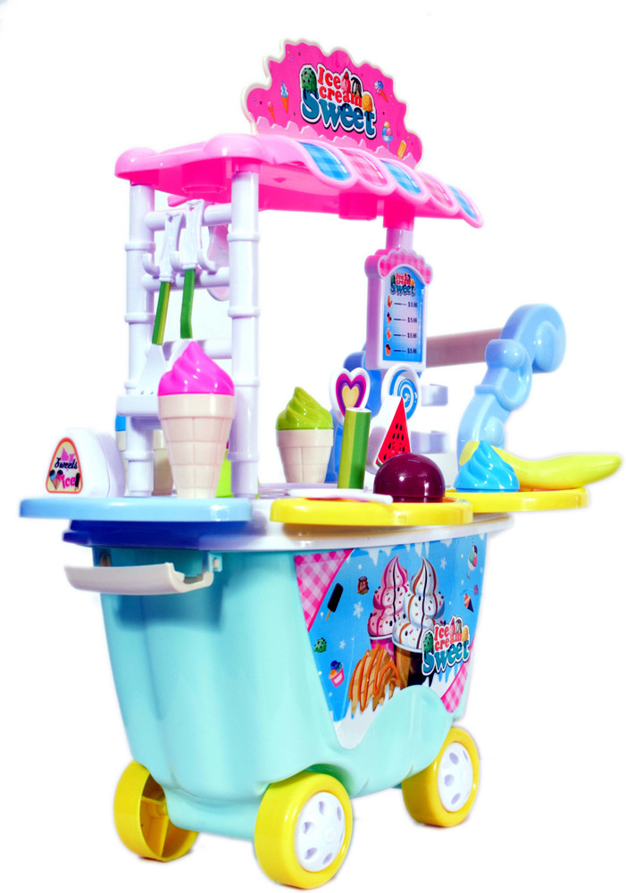 Pretend ice cream cart top