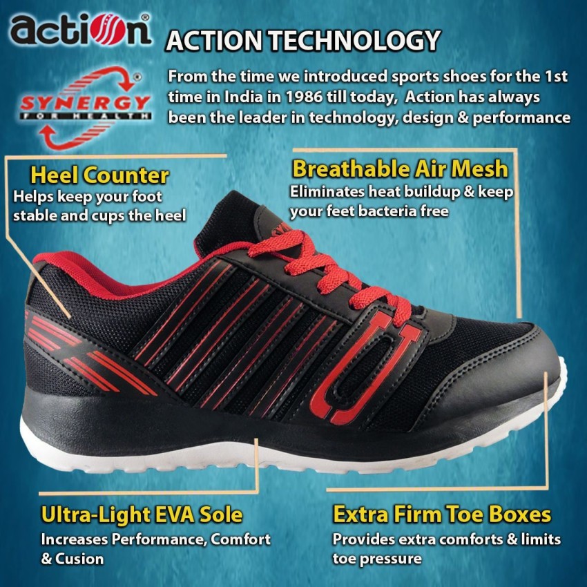 Action synergy men's hot sale sports running shoes