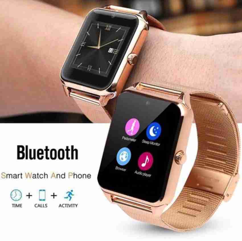 Triangle Ant ™ GT-08 with Golden Chain Smart Watch Smartwatch Price in India  - Buy Triangle Ant ™ GT-08 with Golden Chain Smart Watch Smartwatch online  at