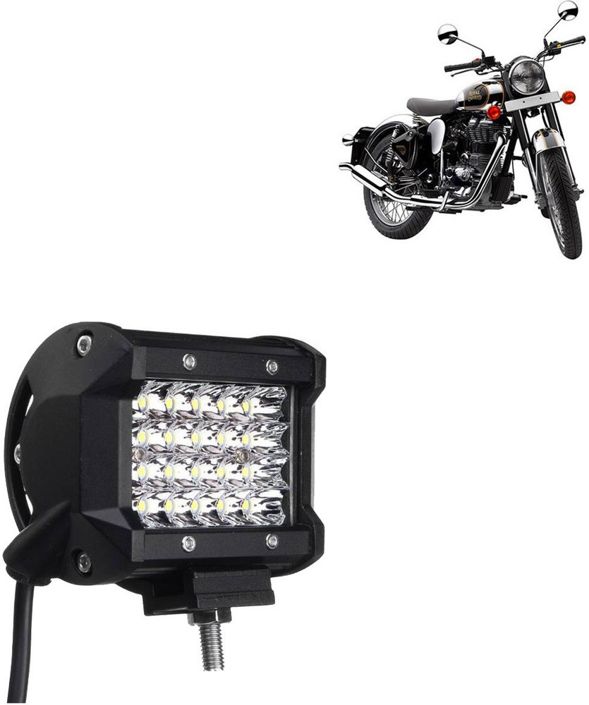 AutoKraftZ RECTANGLE LIGHT 24 LED 780 Headlight Motorbike LED for