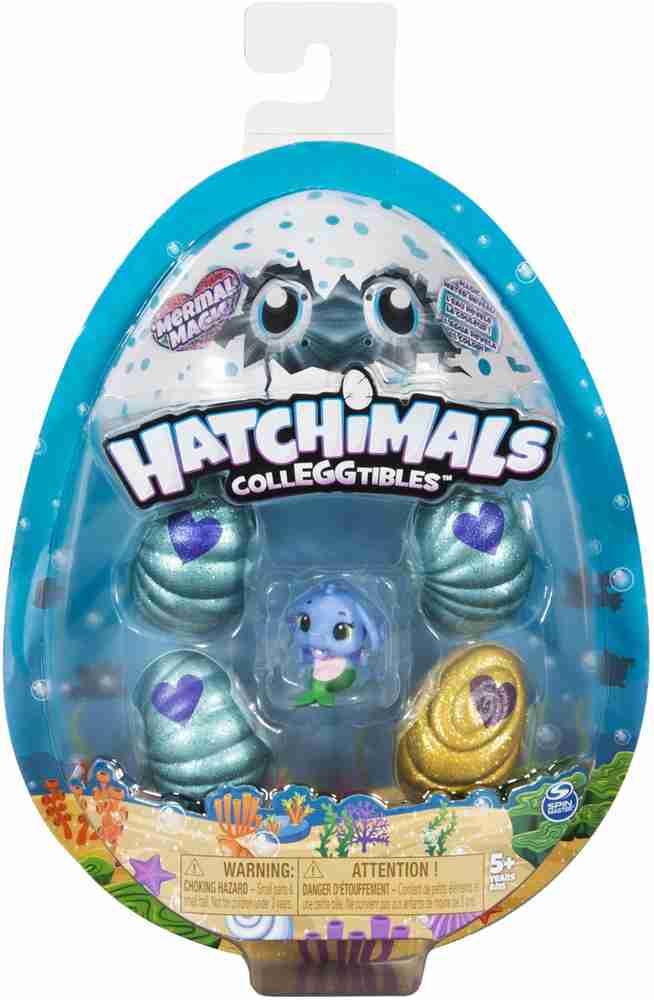 Hatchimals Colleggtibles Mermal Magic 4 Pack Bonus With Season 5