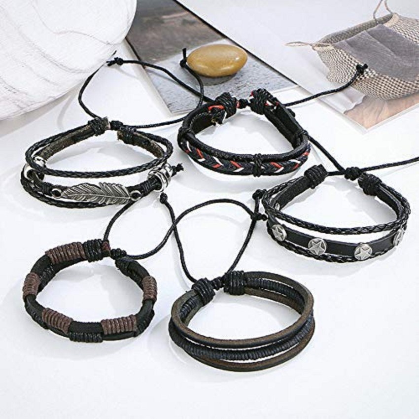 Xunn Leather Bracelet For Women Men Luxury Vintage India