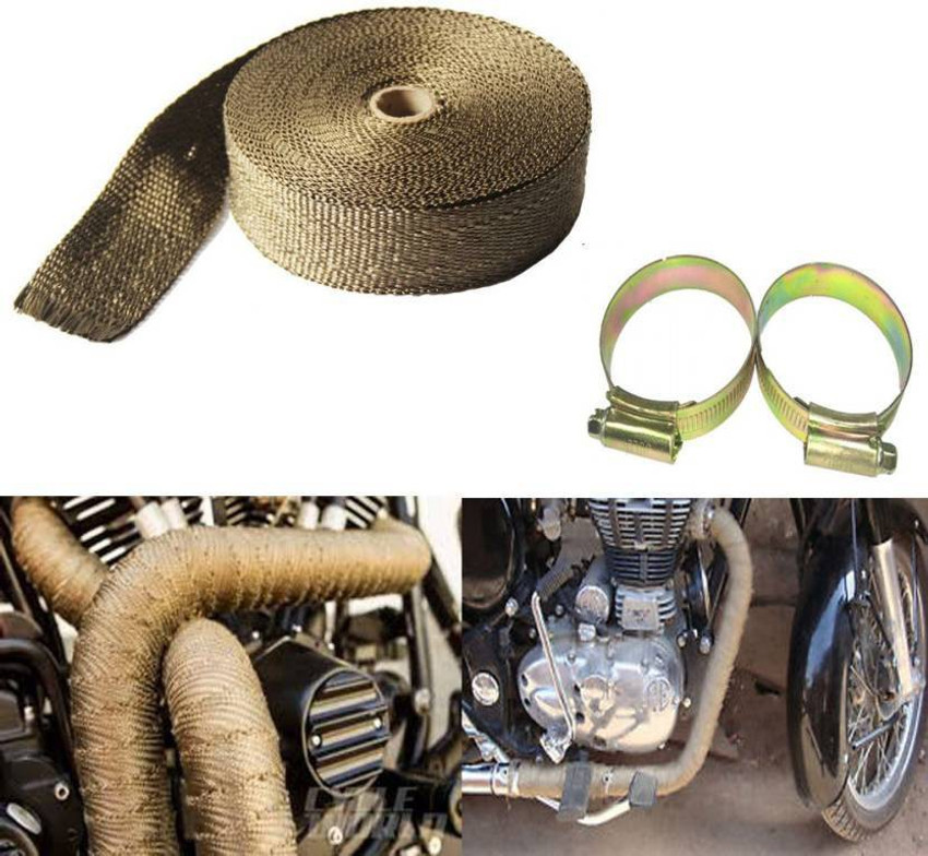Royal enfield silencer cover sales