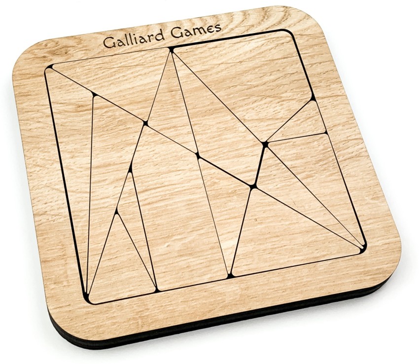 Galliard Wooden Shape Fit Puzzle Ioculus Archimedius Archimedes' Box  Ostomachion - Wooden Shape Fit Puzzle Ioculus Archimedius Archimedes' Box  Ostomachion . shop for Galliard products in India.