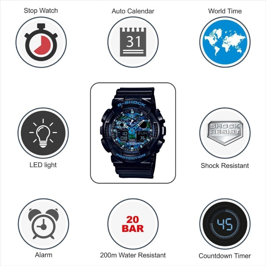 G shock best sale ga 100cb price