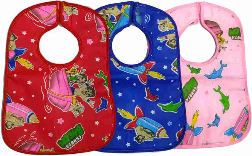 Baby bibs store with plastic back