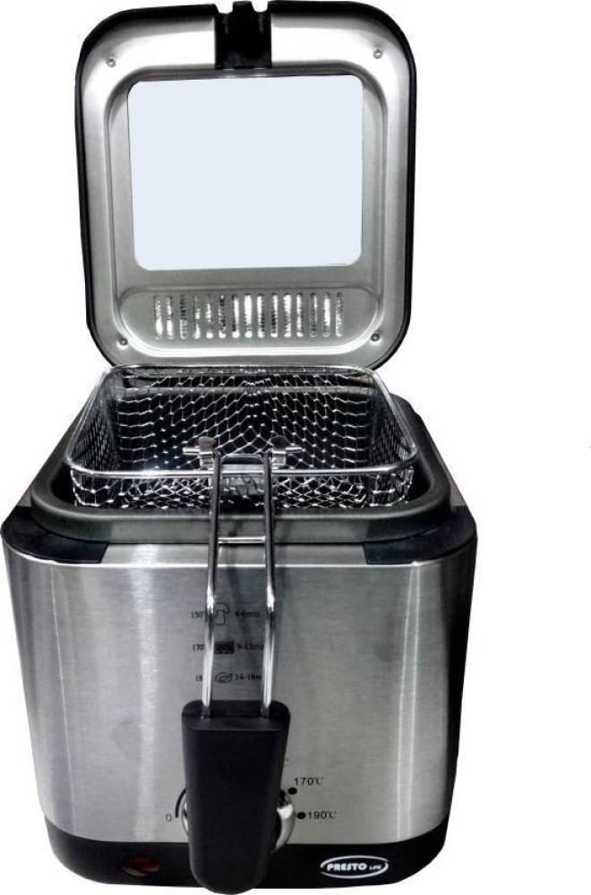 Presto Electric Deep Fryer, Silver, 1 L