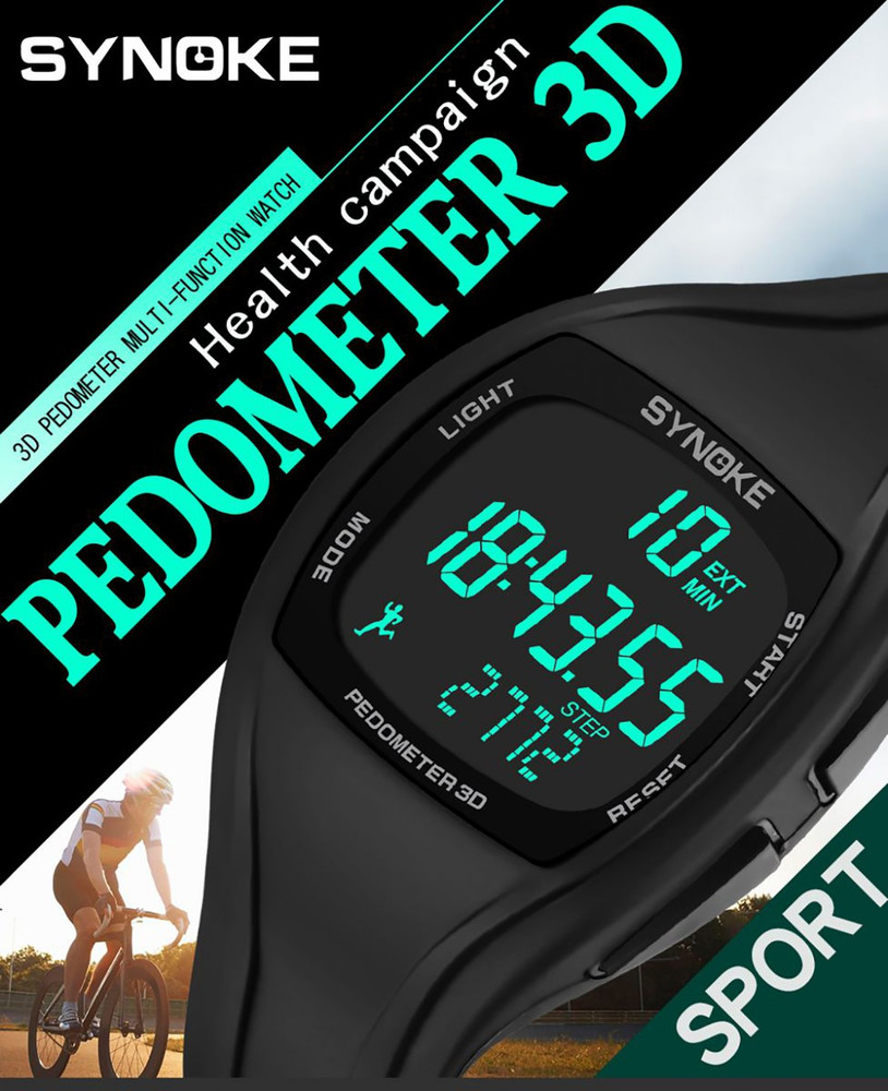 Sport watch smart sale pedometer 3d