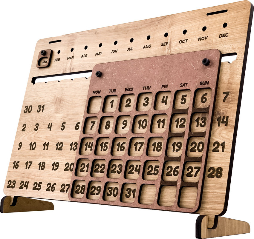 Galliard Wooden Perpetual Calendar Perpetual Table Calendar Price in India  - Buy Galliard Wooden Perpetual Calendar Perpetual Table Calendar online at  Flipkart.com