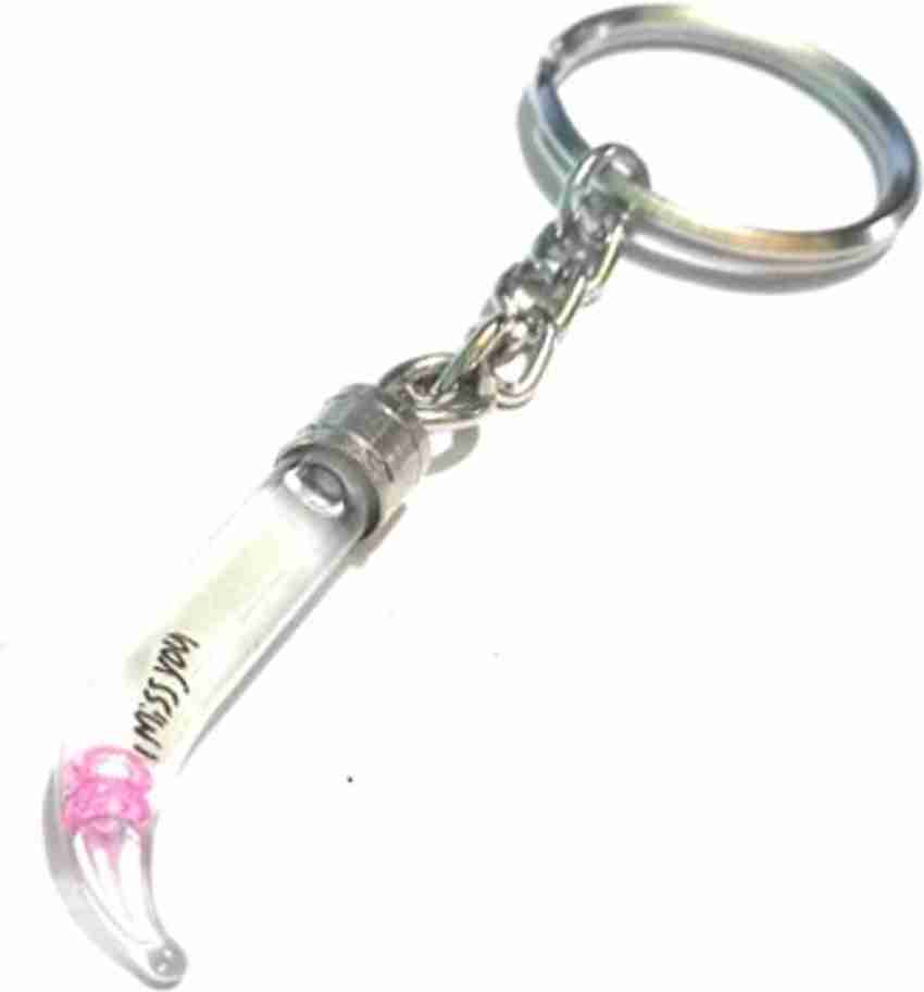 Name on rice keychain sale online