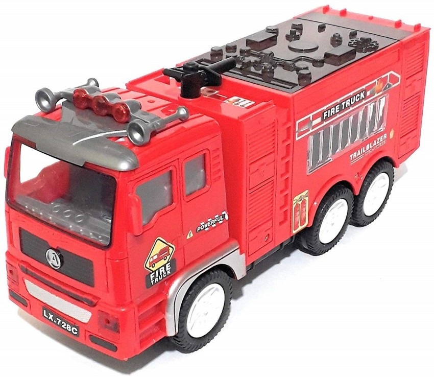 Fabofly Flash Electric Engineering Rotating Fire Truck With Light