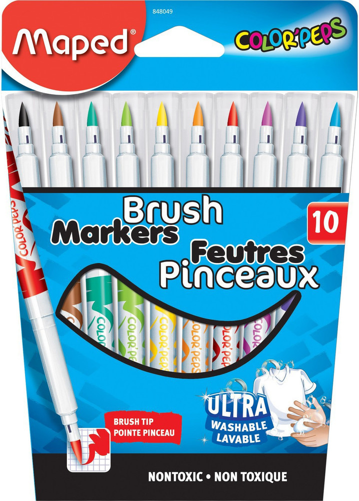 Brush pens hot sale maped