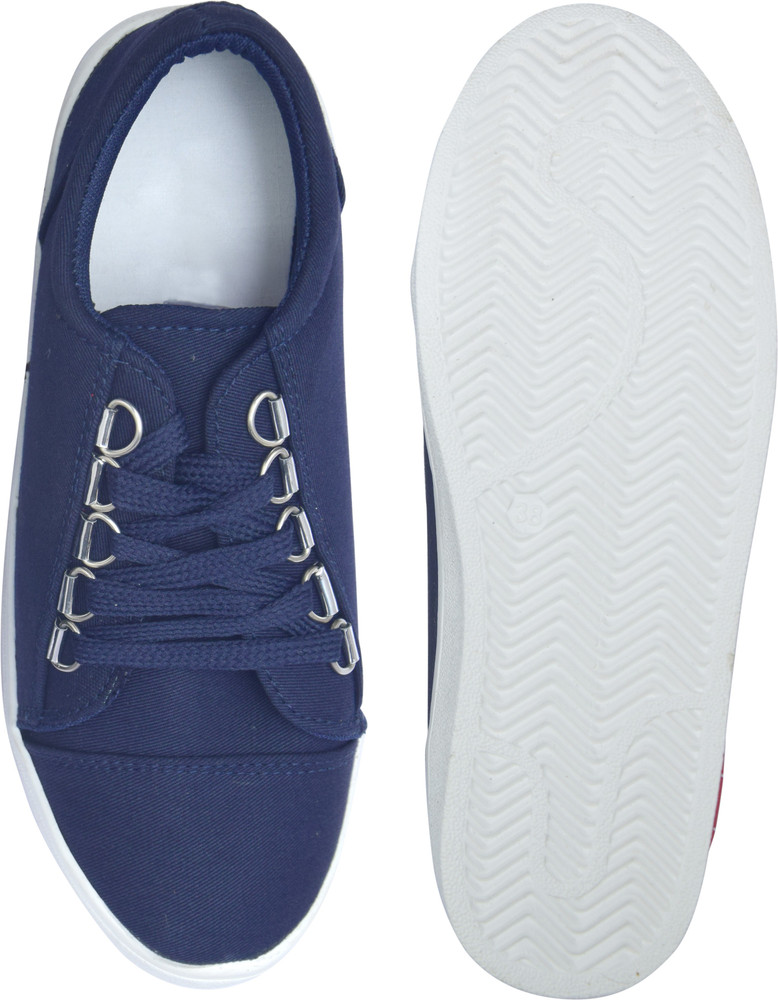 Shoe Storm Casual shoes womens with lace navy blue partywear sneaker for girls slip on new design boots Canvas Shoes For Women Buy Shoe Storm Casual shoes womens with lace navy blue