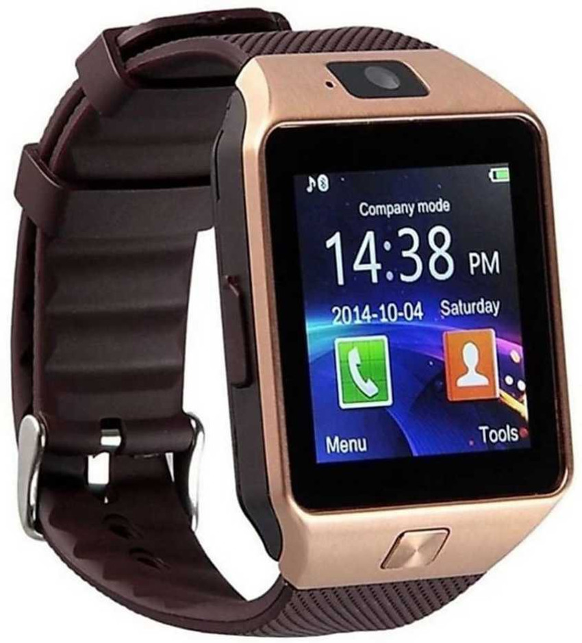 Modern Fitoor DZ09 Gold Smartwatch Price in India Buy Modern