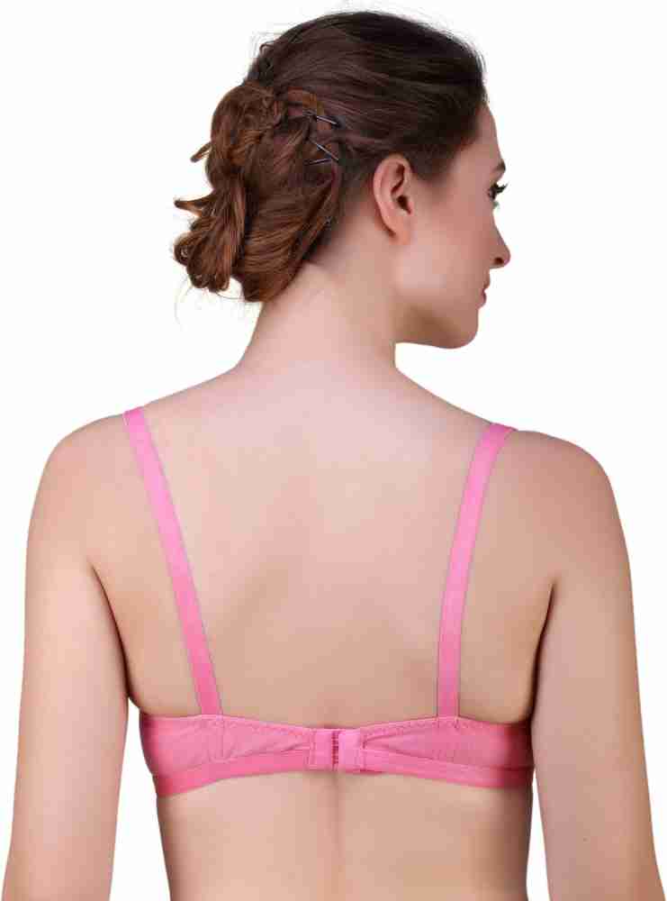 Buy Fashion Frill Bras for Women and Girls Comfortable Non-Padded Non-Wired  Bra for Girls Women (Casual, 34) Multicolour at