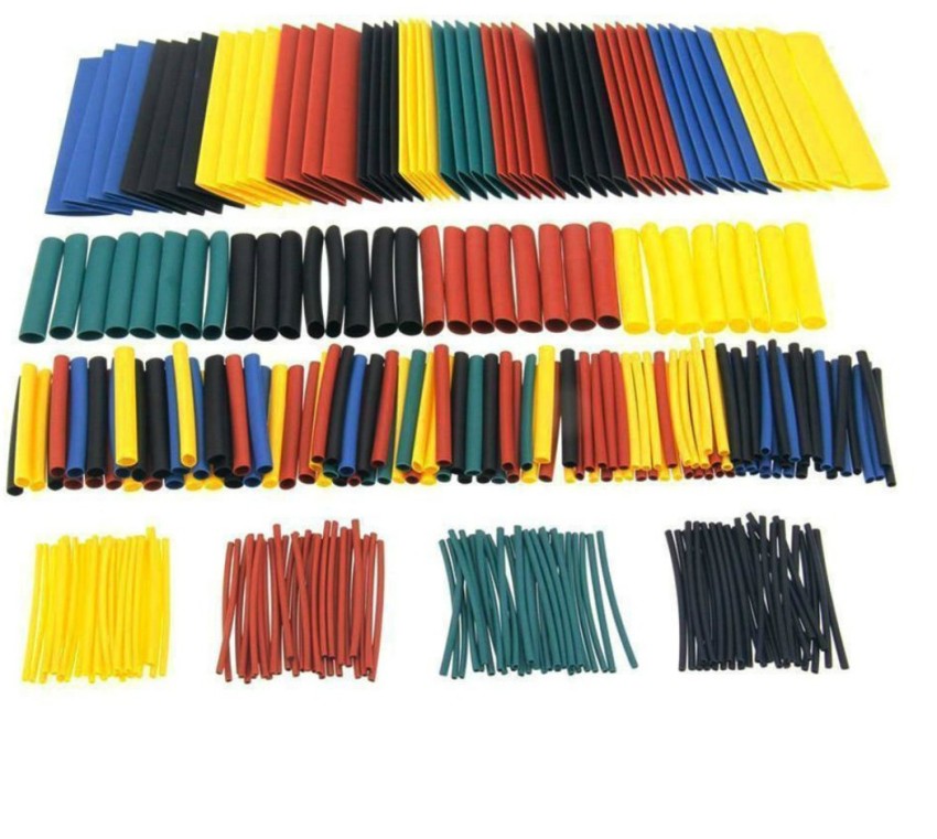 JUKR (40 Mtr) 1, 2, 3, 4, 5, 6, 7, 8, 9, 10 mm Diameter For Cable Wire  Covering Tube Heat Shrink Cable Sleeve Price in India - Buy JUKR (40 Mtr)