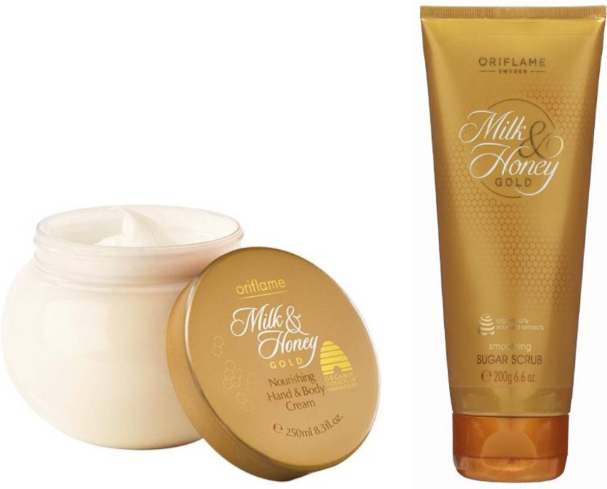 Buy Oriflame Sweden MILK HONEY SUGAR SCRUB 200G + fair lovely 25gm 1 Online  In India At Discounted Prices