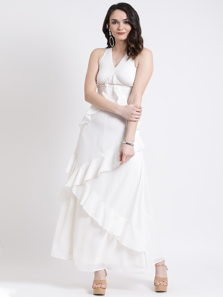 Kazo white dress clearance