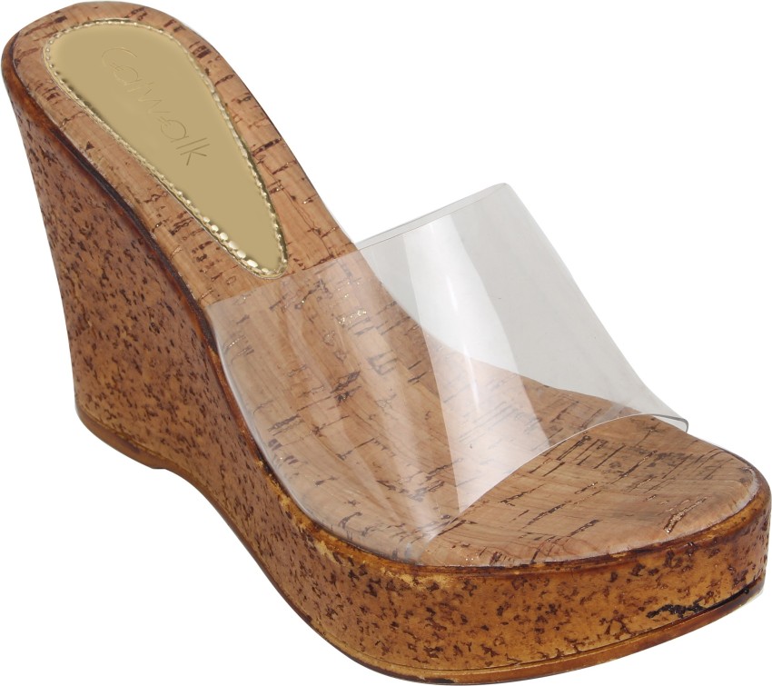 Catwalk hot sale beige wedges