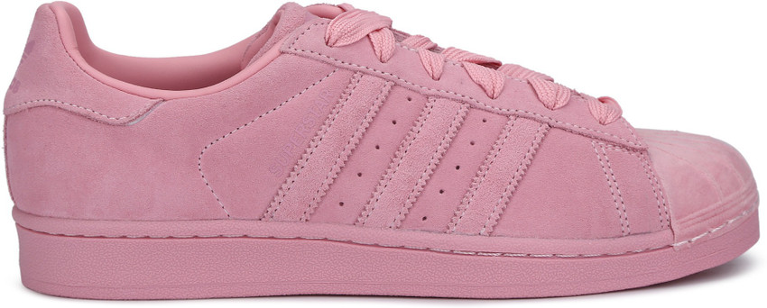 Adidas superstar discount pink velvet