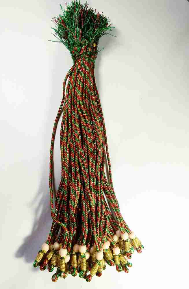 SPARKLE Necklace back rope colorful dori for Silk Thread Jewellery making pack of 12Pcs. Necklace back rope colorful dori for Silk Thread Jewellery making pack of 12Pcs. shop for SPARKLE