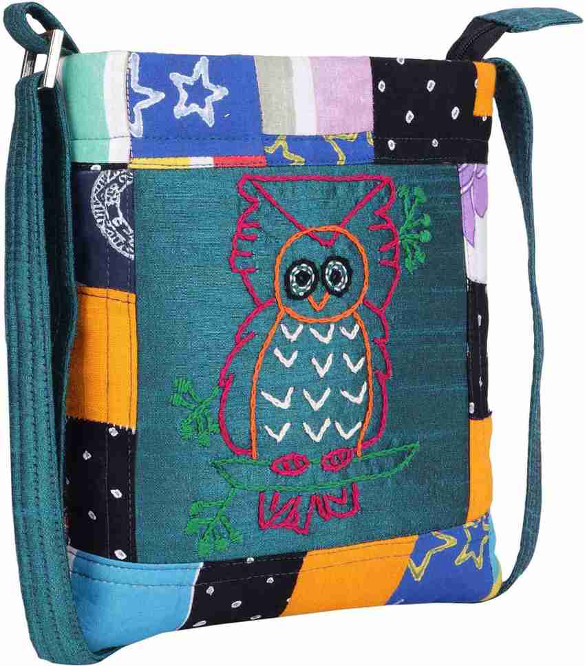 Flipkart Indha Craft Cotton Patchwork Hand Embroidered