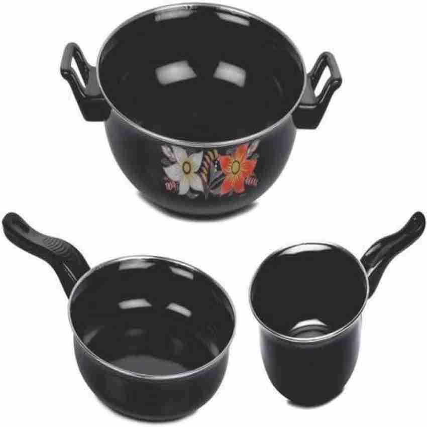 tandem 3 Pcs Induction Bottom Non Stick Coated Cookware Set Price