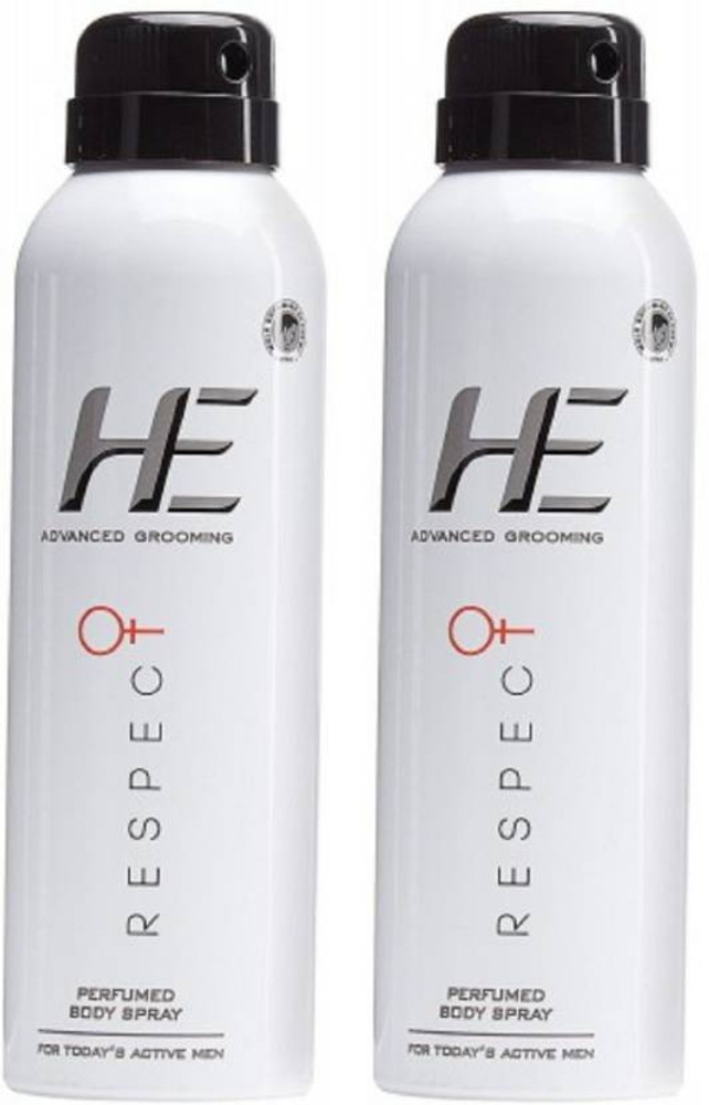 HE Respect 150 ml Each Perfume Body Spray For Men Price in