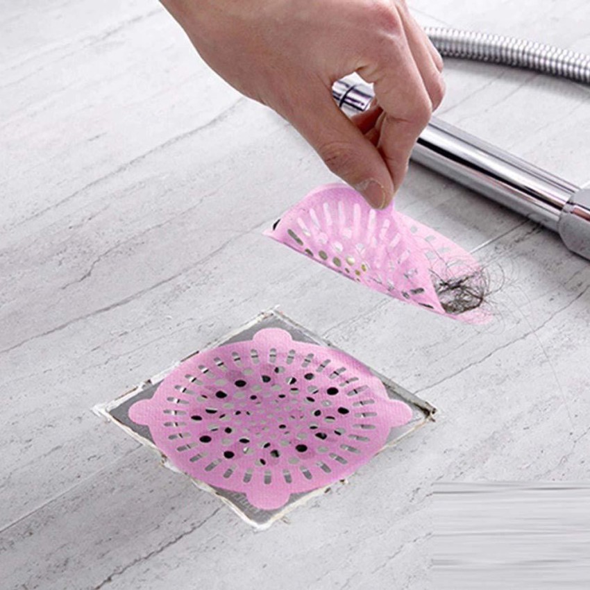 Shower Drain Cover Drain Hair Catcher Stickers Sewer Drains Filter