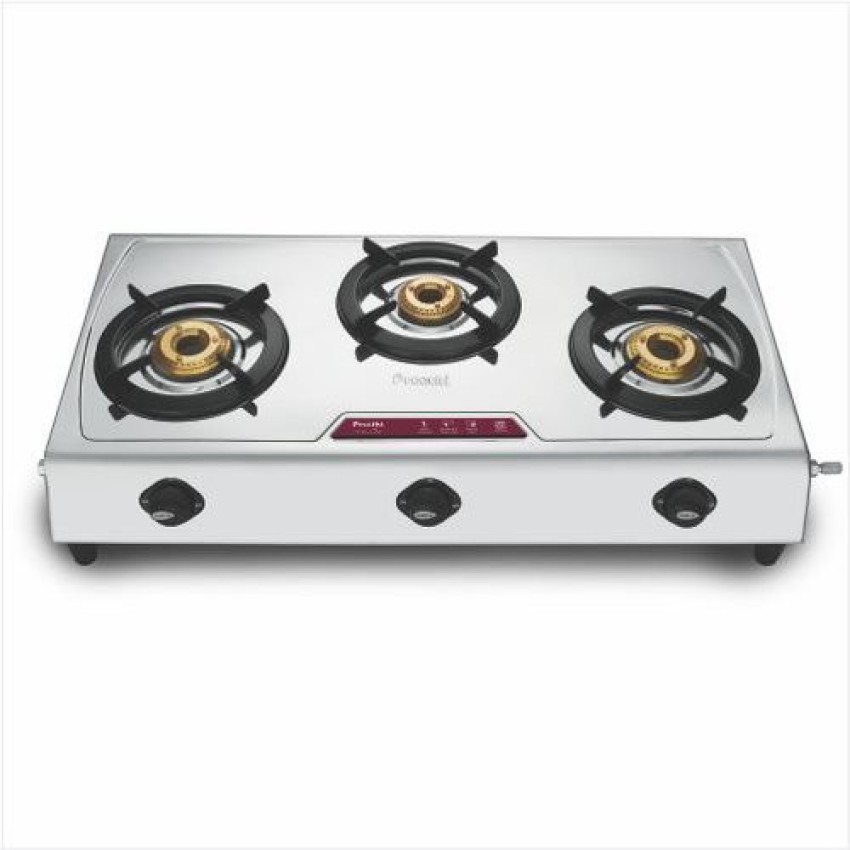 preethi ember 3 burner gas stove