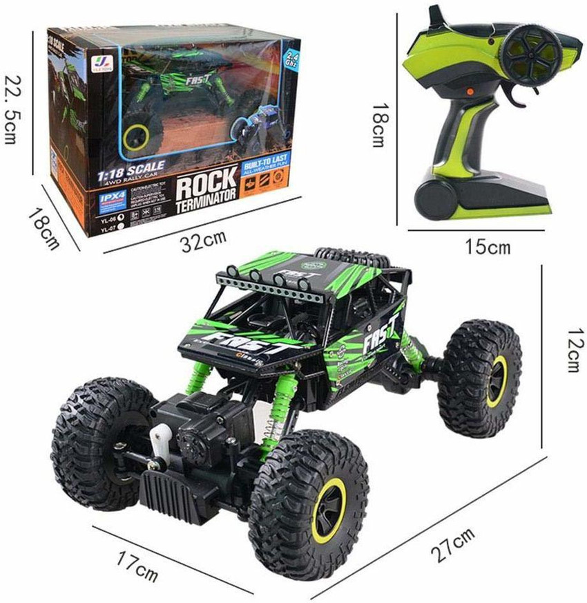 Authfort RC Rock Off Road Vehicle 2.4Ghz 4WD High Speed 1 18 Racing Rock Crawler Electric Buggy Hobby Car Fast Race Crawler Truck HB11 RC Rock Off Road Vehicle 2.4Ghz 4WD High Speed 1 18