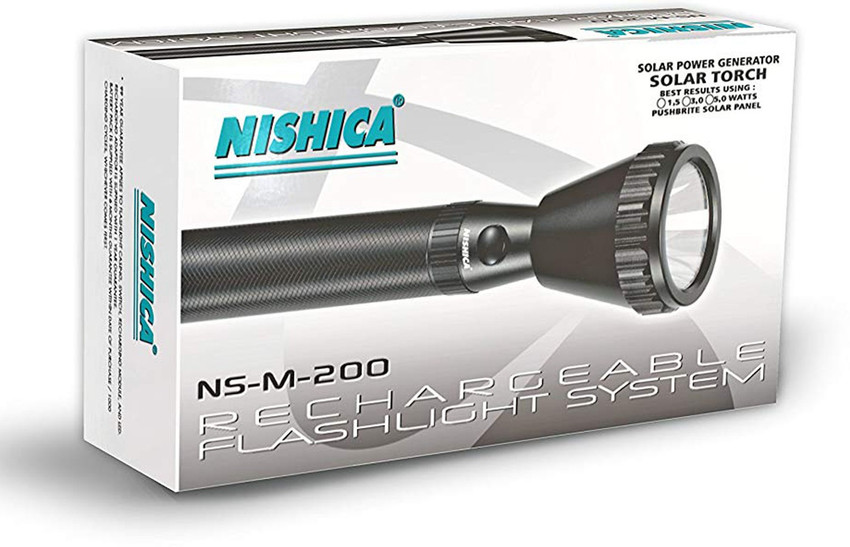 NISHICA NS M 200 800 Meter Long Beam Waterproof Rechargeable Metal