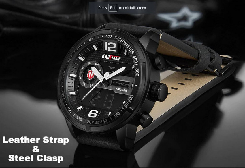 Kademan watches flipkart clearance