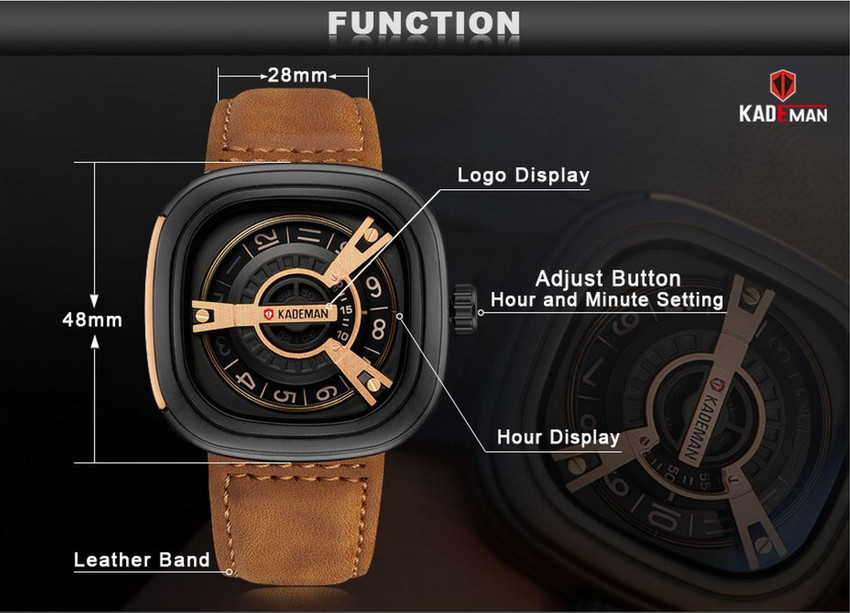 Kademan watches cheap flipkart