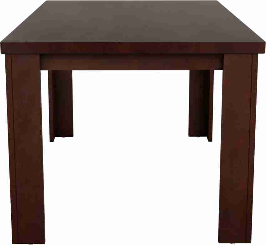 Godrej Interio JACK DINING TABLE BROWN BLACK Engineered Wood 6