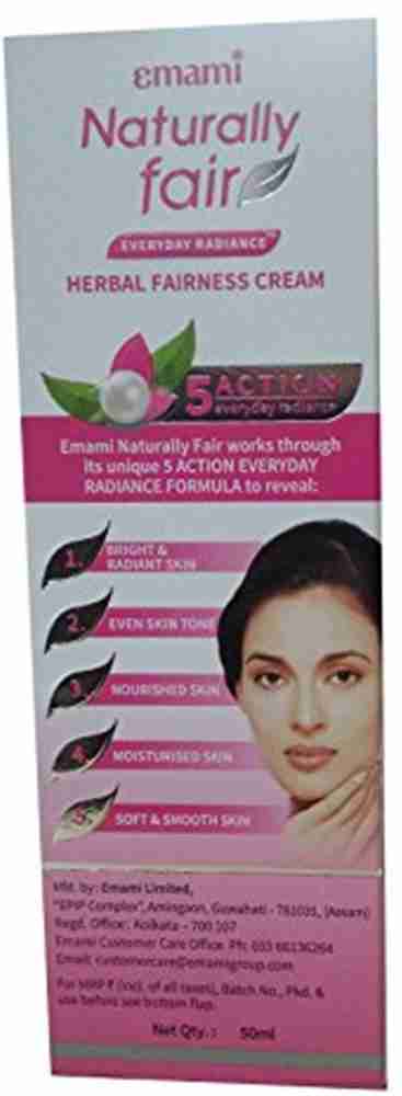 Naturally fair deals cream