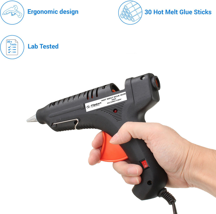 Flipkart SmartBuy Professional 50W Hot Melt Glue Gun With 30 Pcs