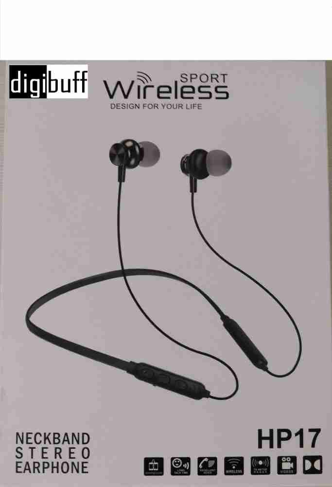 digibuff SI HP17 Neckband Bluetooth Wireless Earphone Bluetooth