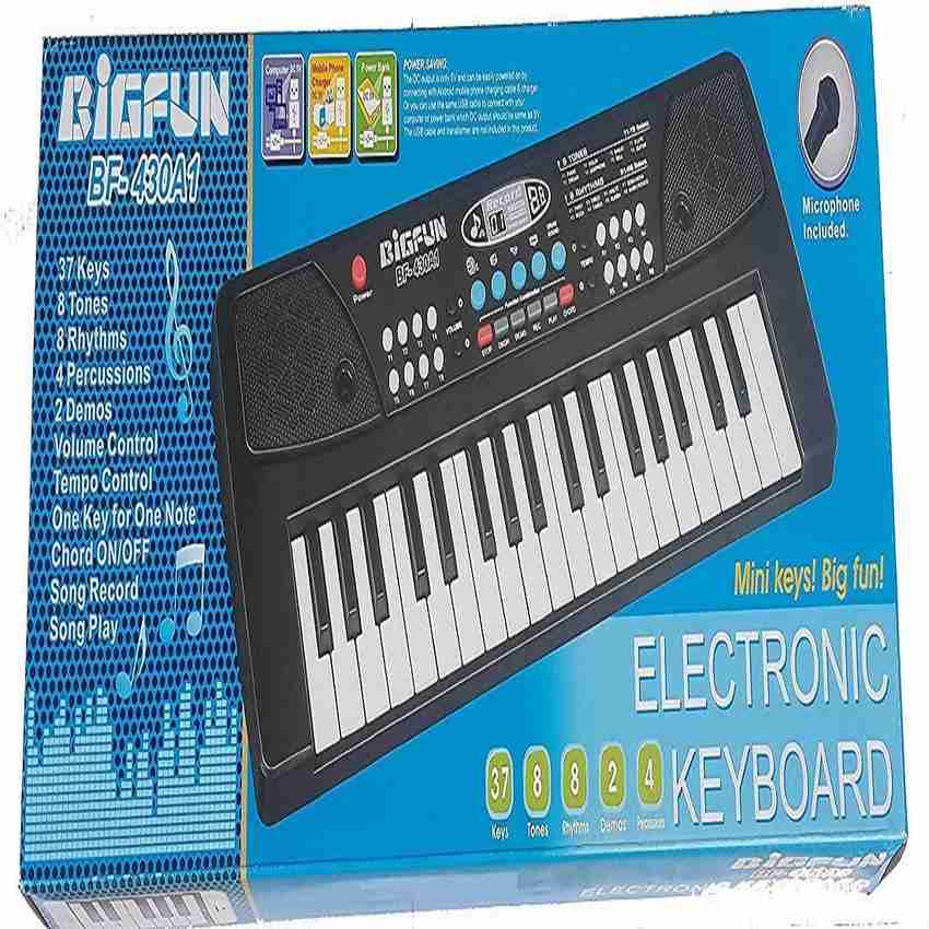 BIGFUN BF 37 Key Piano Keyboard Toy with DC Power Option