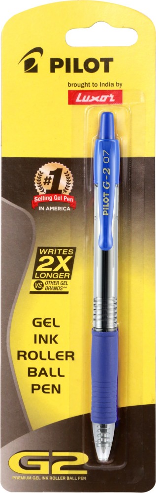 PILOT G2 GEL INK Blue Roller Ball Pen - Buy PILOT G2 GEL INK Blue Roller  Ball Pen - Roller Ball Pen Online at Best Prices in India Only at