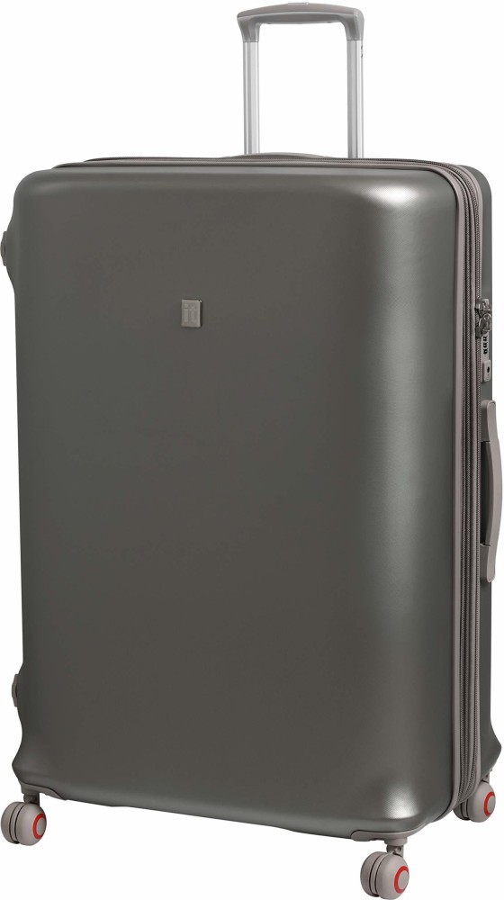 It Luggage Urbane Polycarbonate Hardsided Large Medium Combo Lightweight Suitcase 8 Wheel Trolley 16 2246 08 Set of 2 Expandable Check in Suitcase 4 Wheels 31 inch Grey Stone Price in India Flipkart.c...