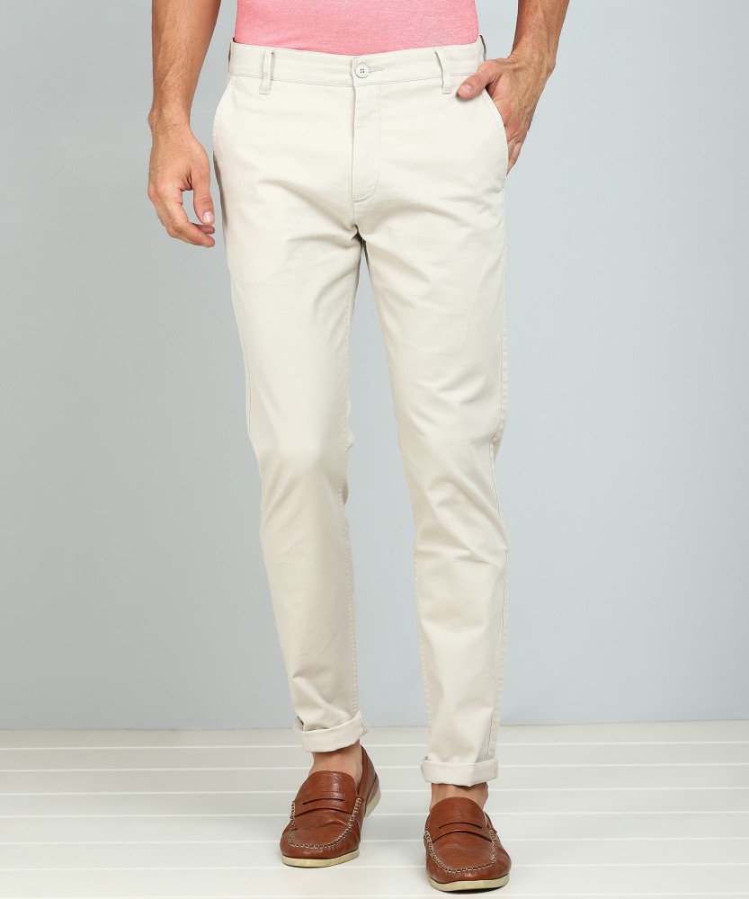 Buy LEVIS Mens Slim Tapered Fit 4 Pocket Solid Chinos 512  Shoppers Stop
