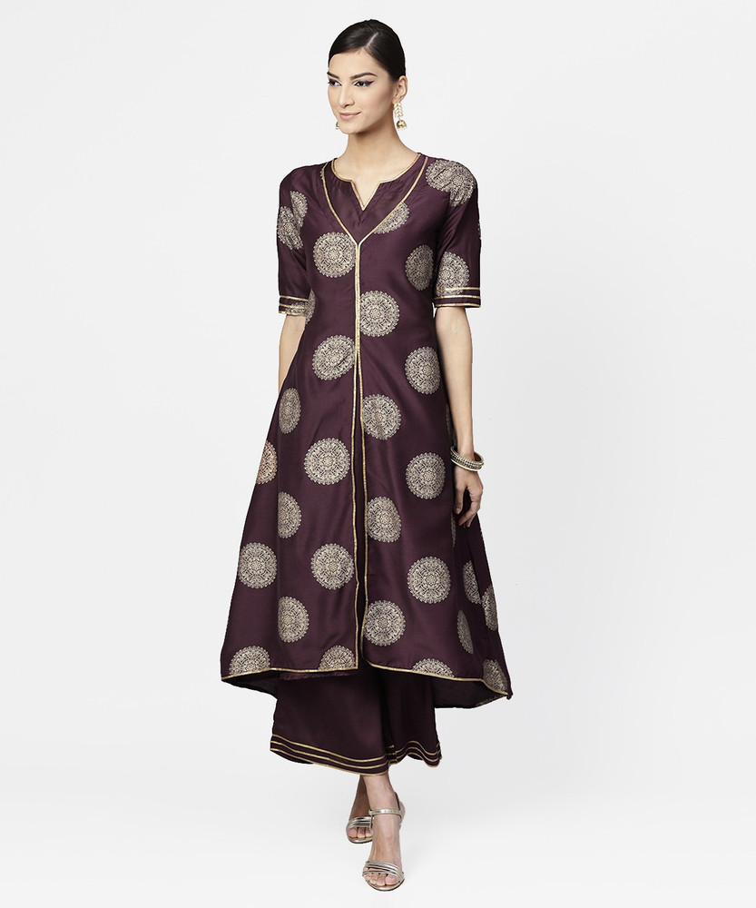 Kurta with palazzo flipkart on sale