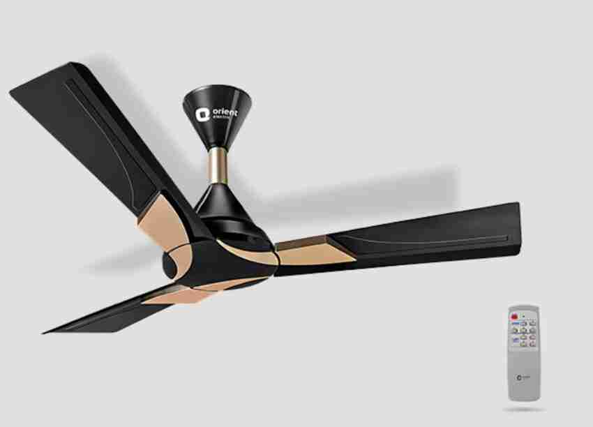 Orient top black fan