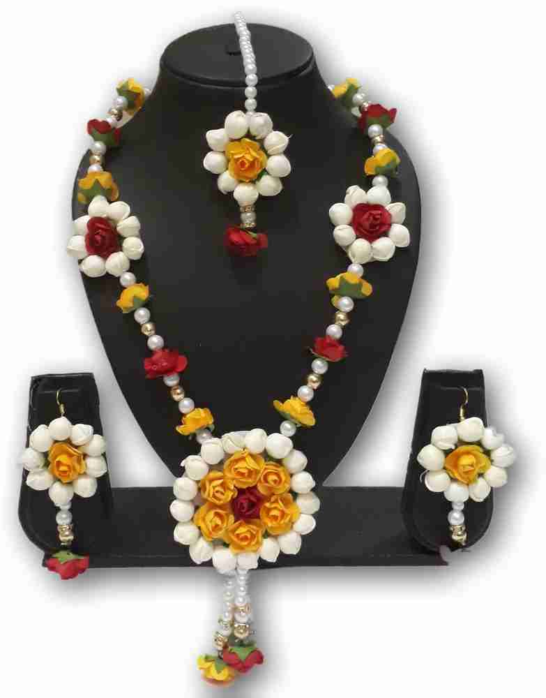 Vrinda floral jewellery hotsell