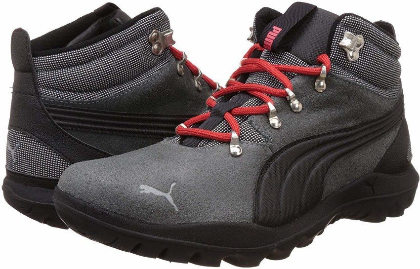 Puma men's leather 2025 trekking and hiking boots