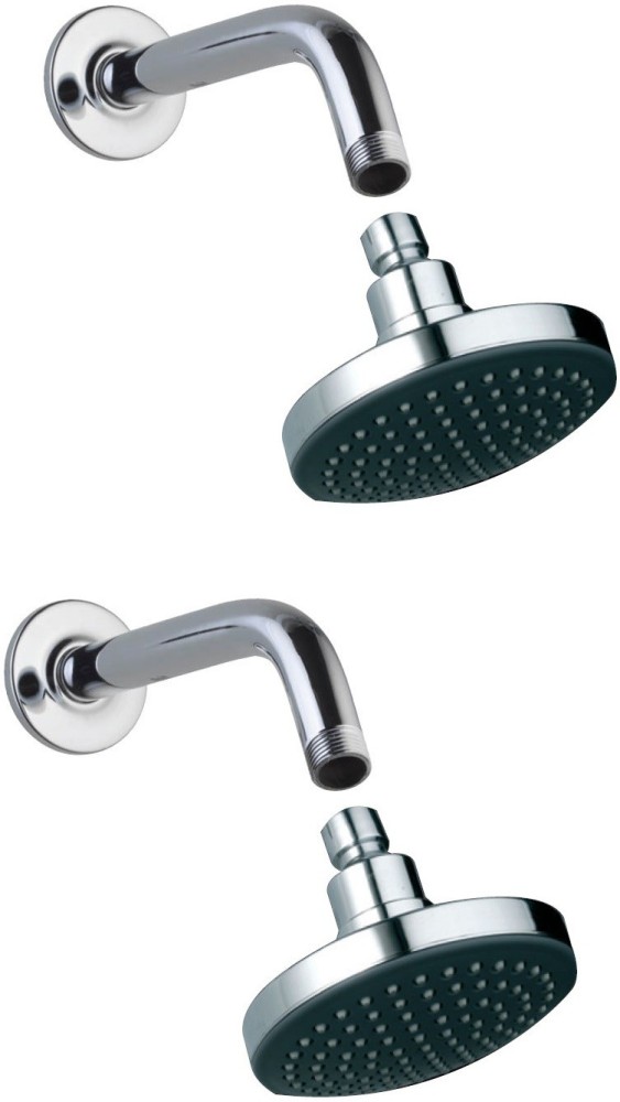 Steel Circular 5inch Round Shower With Aram, For Home at Rs 80/piece in  Ahmedabad